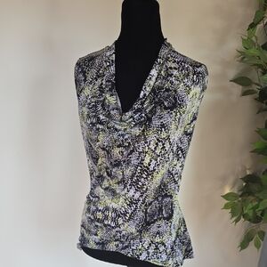 Source Unknown Multicolor Patterned Top